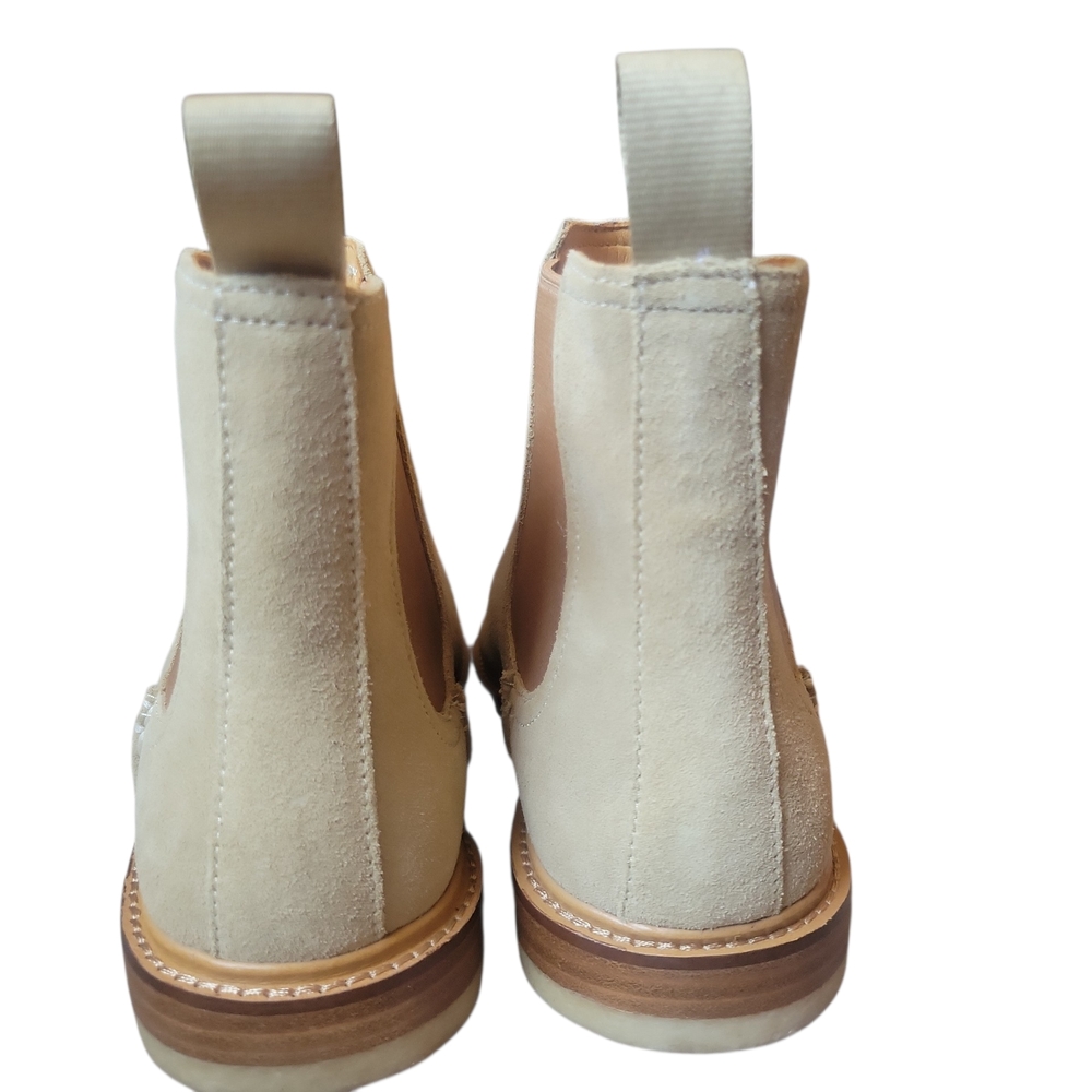 Sperry Men's Beige Suede Chelsea Boots - Picture 3 of 9